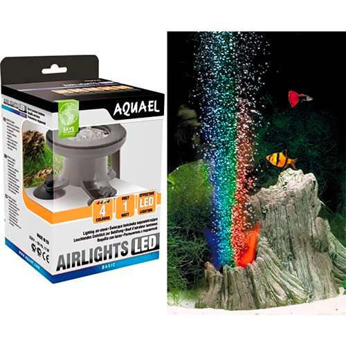 Aquael AIRLIGHTS led 4c. распылитель с подсветкой